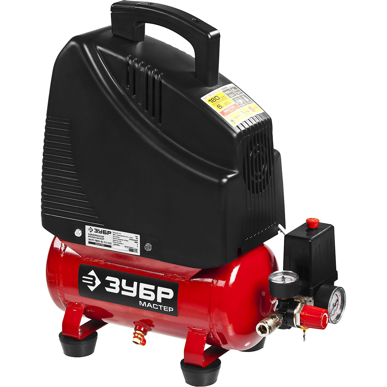 Компрессор воздушный ЗКП-180-6-1.1