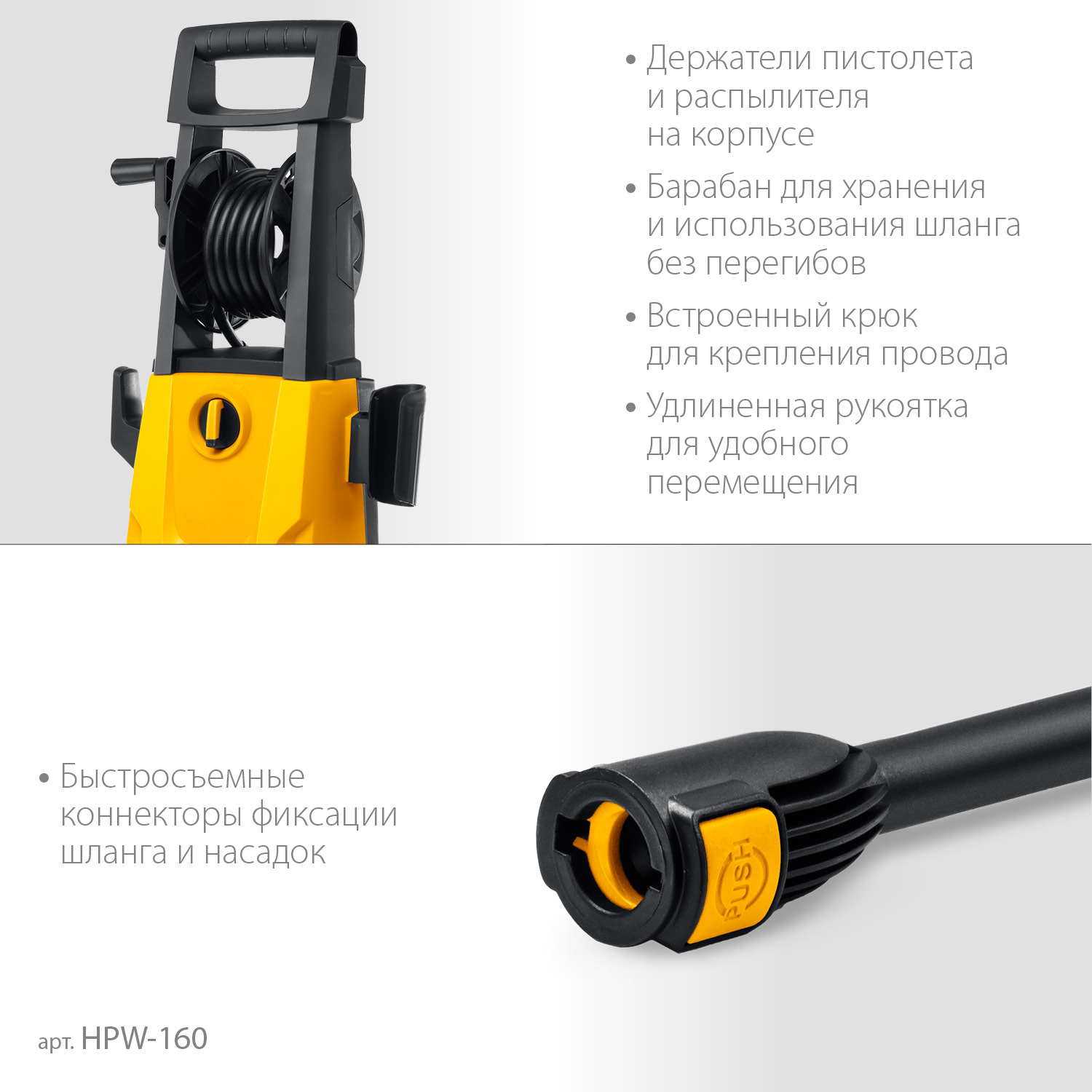 Мойка высокого давления HPW-160